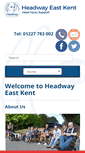 Mobile Screenshot of headwayeastkent.org.uk